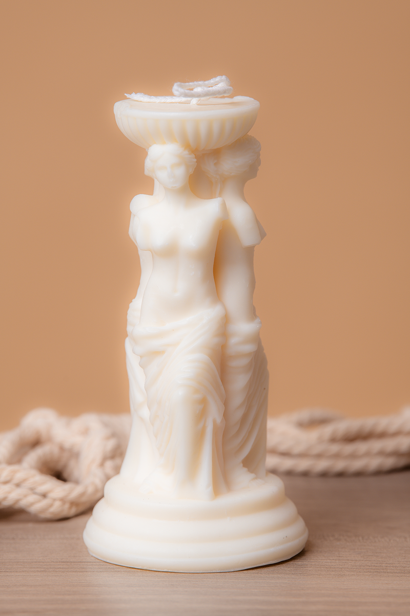 Goddess Statue Candle